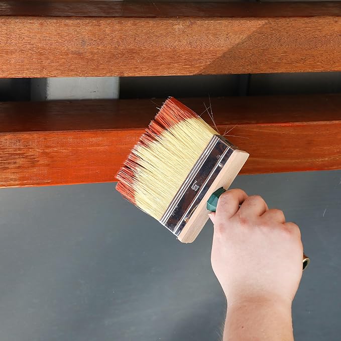 Bates- Deck Stain Brush Set, 3 Pack, 5” and 6”, Deck Stain Applicator, - Image 6