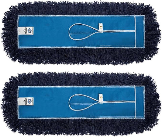 Nine Forty 2-Pack 36-Inch Premium Nylon Dust Mop Replacement Head by NineForty