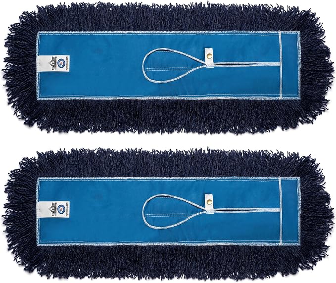 Nine Forty 2-Pack 18-Inch Premium Nylon Dust Mop Replacement Head by NineForty