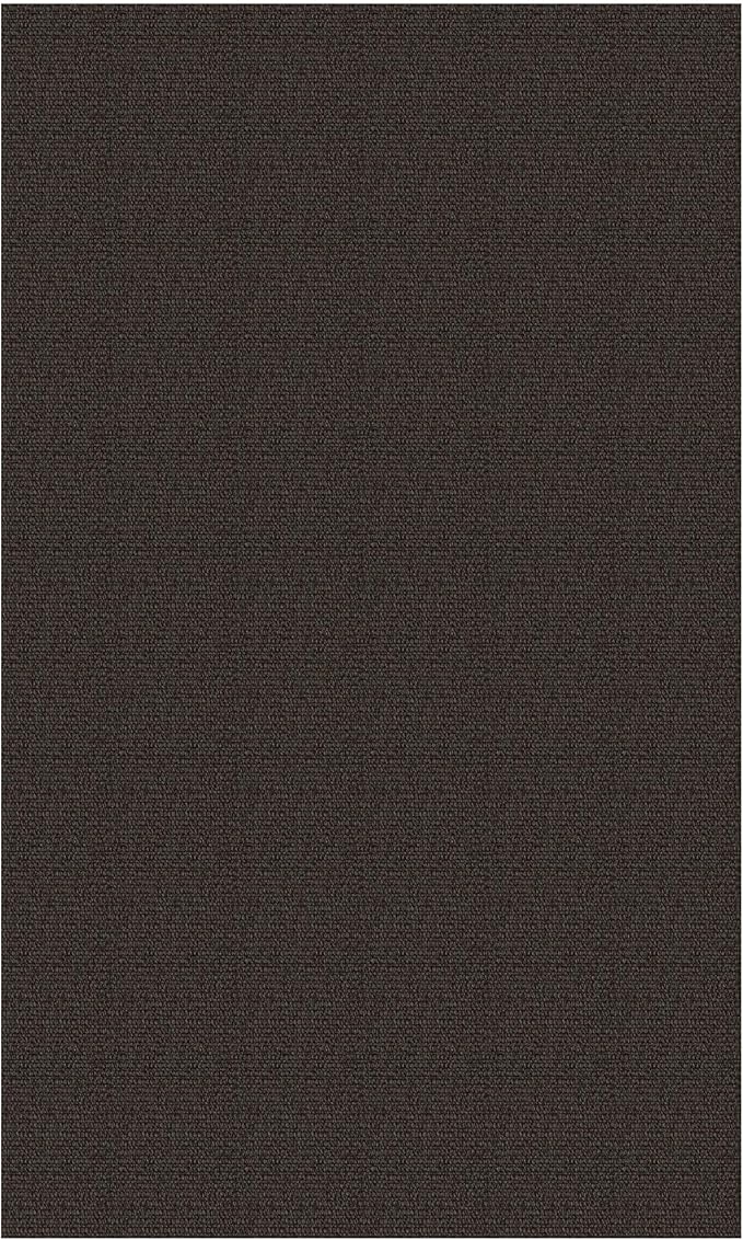 EARTHALL Washable Area Rugs 6x9 Ft Non Slip Living Room Rugs Cotton Rubber Backed Dining Room Rug Braided Bedroom Rugs Indoor Outdoor Floor Carpet for Living Room, Bedroom, Dining Room, Taupe/Coffee