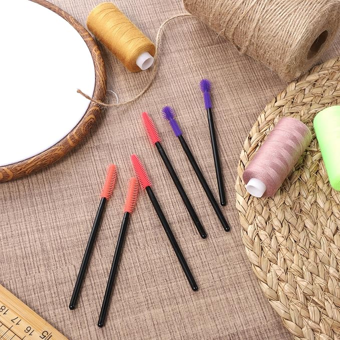 12 Pcs Silicone Nook and Cranny Brush Crevice Cleaning Brushes 3 Styles Sewing - Image 5