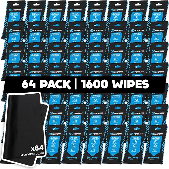 Fortress Car Interior Wipes by Fortress