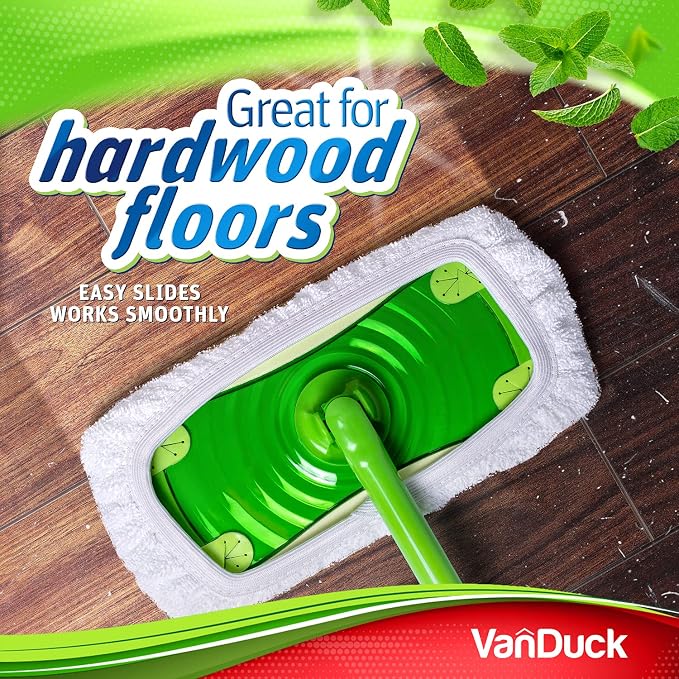VanDuck Reusable 100% Cotton Mop Pads Compatible - Image 6