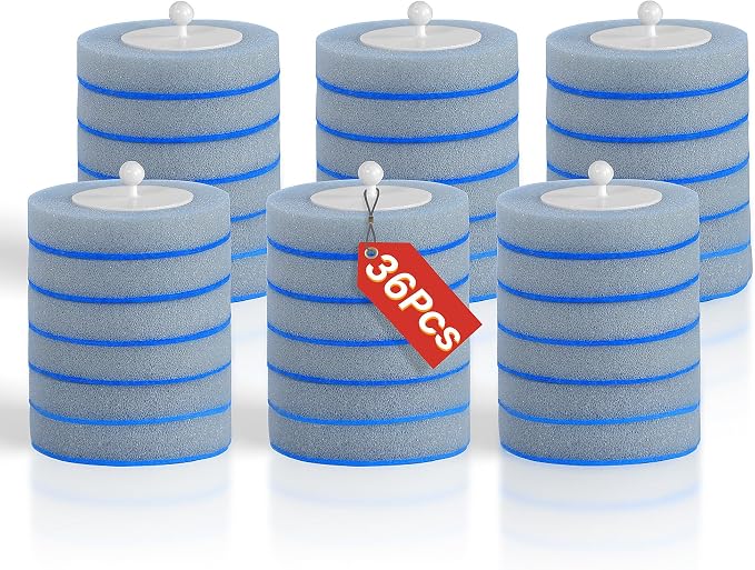 36 Count Disposable Toilet Brush Refill Pads by Unknown
