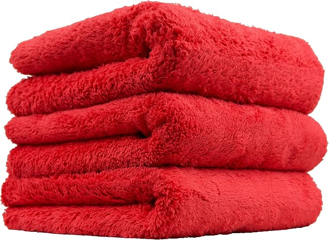 Chemical Guys Happy Ending Edgeless Microfiber Towels 16 x 16 Inch Premium by ChemicalGuys