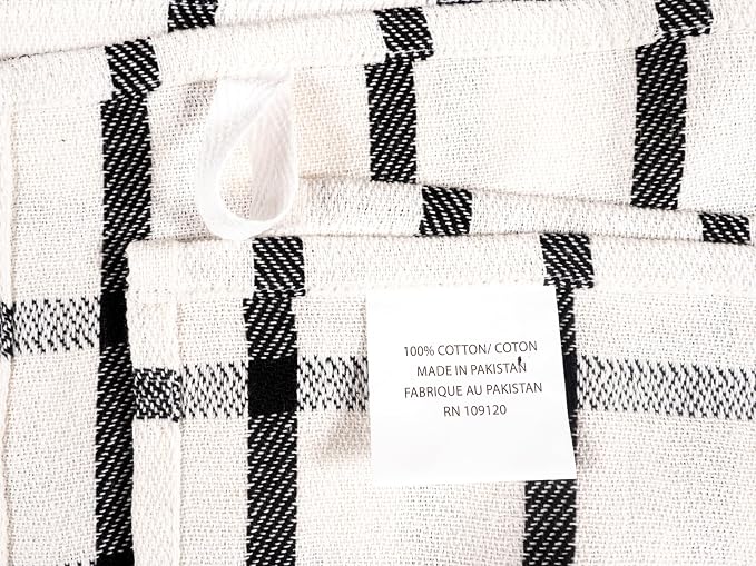 KAF Home Assorted Flat Kitchen Towels |100% Cotton - Image 6
