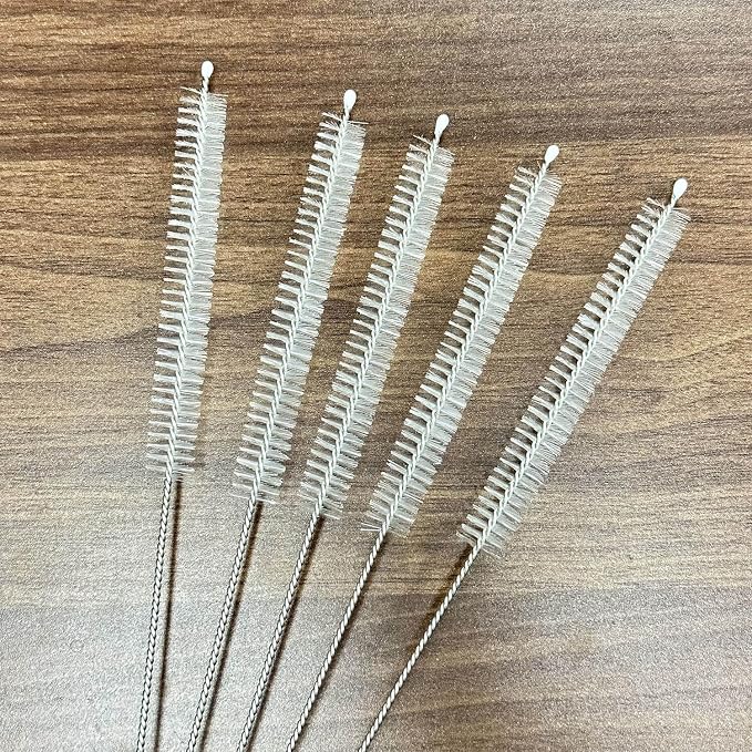 5 Pcs Straw Cleaner Brush, 11.8 Inch Reusable Extra Long Straw Cleaner - Image 3