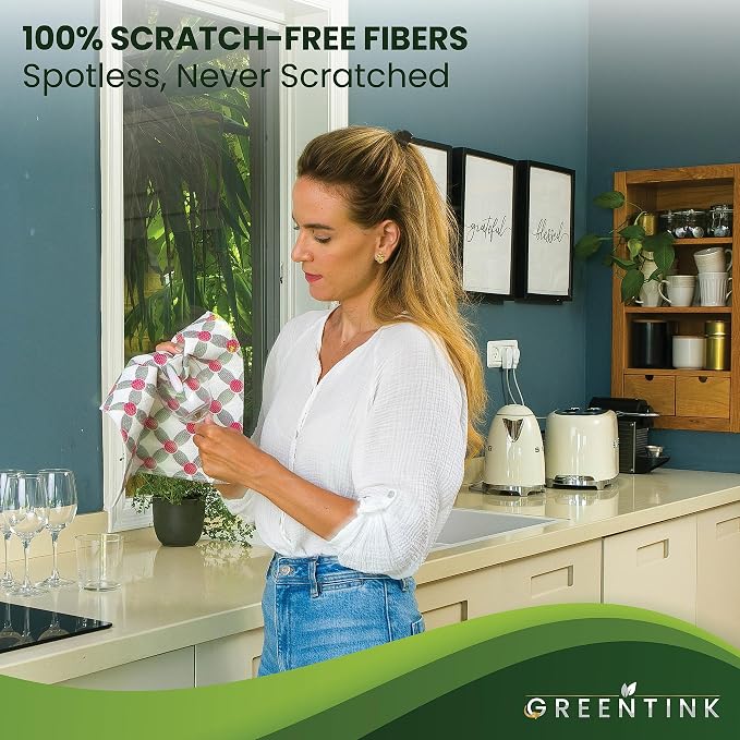 Eco-Friendly Reusable Dish Cloth Set – 24-Pk Multipurpose Kitchen Cleaning - Image 2