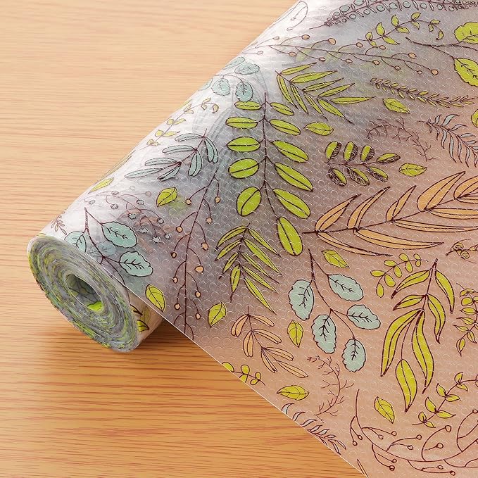 Cooyes Shelf Liners for Kitchen Cabinets, Refrigerator Liners Waterproof & by Cooyes