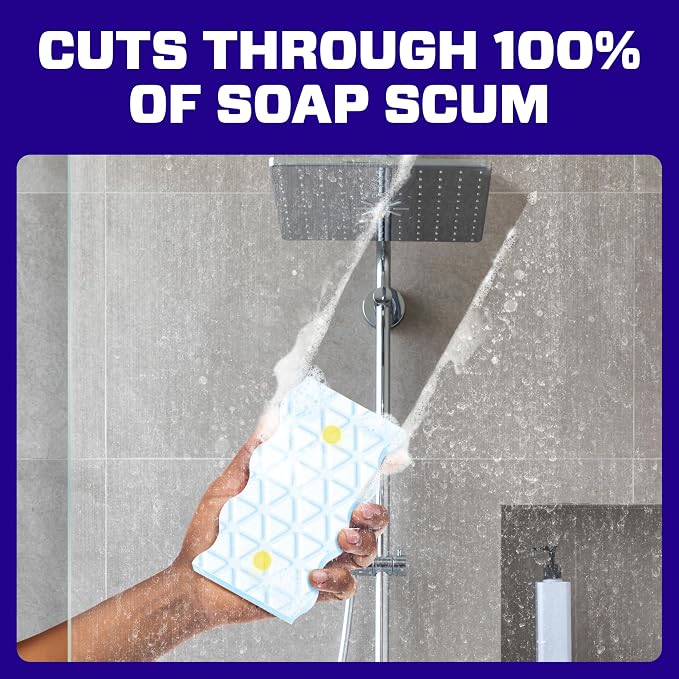 Mr. Clean Magic Eraser Sponge, Bathroom Cleaner, Shower Cleaner, Tub Cleaner - Image 6