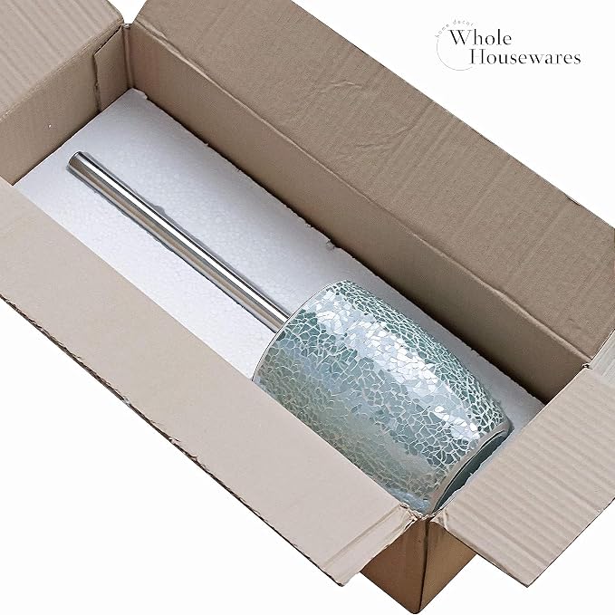 WHOLE HOUSEWARES Modern Toilet Brush Set - Image 5