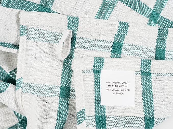 KAF Home Assorted Flat Kitchen Towels | 100% Cotton - Image 4