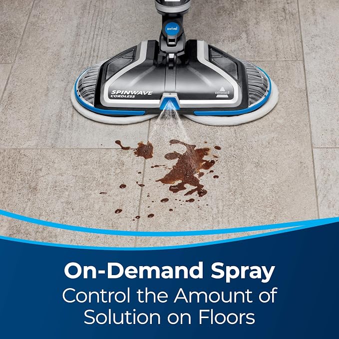 BISSELL Spinwave Cordless Hard Floor Expert Spin Mop Cleaner 18V - Image 6