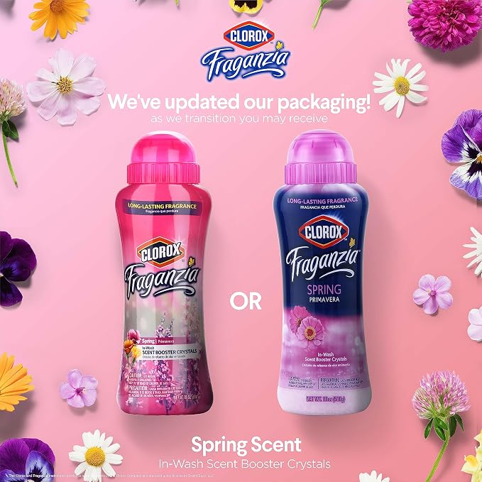 Clorox Fraganzia Laundry Scent Booster Crystals in Spring Scent - Image 2