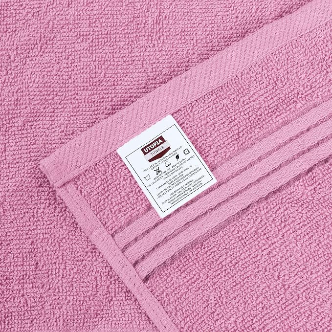 Utopia Towels Wash Cloths Set, 12 by 12 Inches, 100% Cotton Ring Spun, Highly - Image 2