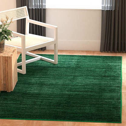 SAFAVIEH Area Rug 3x5 - Vision Collection - Dark Green, Modern Ombre Design, Non-Shedding & Easy to Clean, Ideal for Foyer, Entryway, Bedroom, Accent Space (VSN606Y)