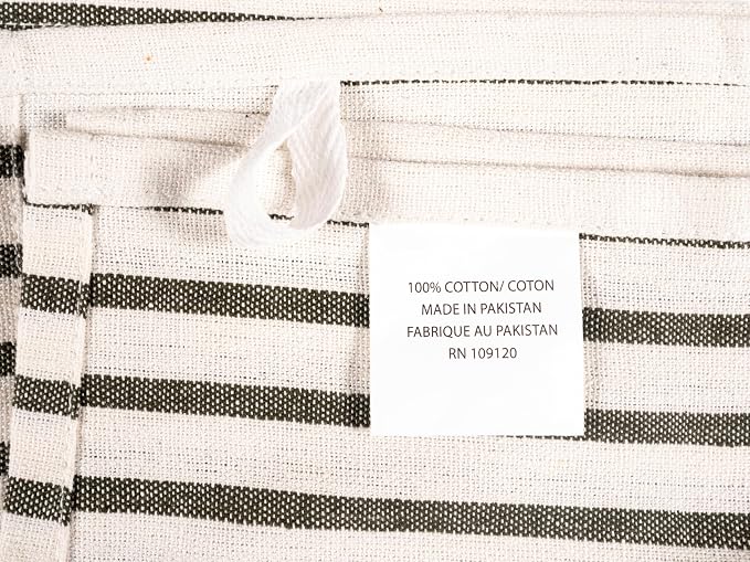 KAF Home Assorted Flat Kitchen Towels | 100% Cotton - Image 5