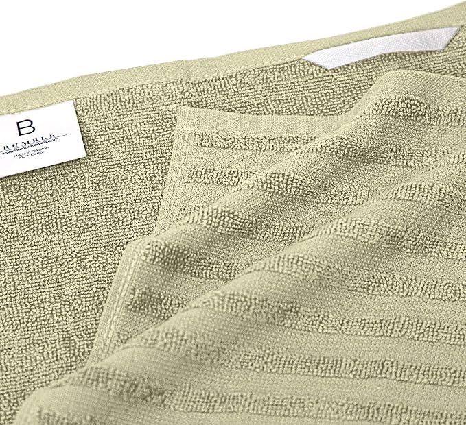 Premium Kitchen Towels | Large Cotton Dish Towels | Flat & Terry Highly - Image 4