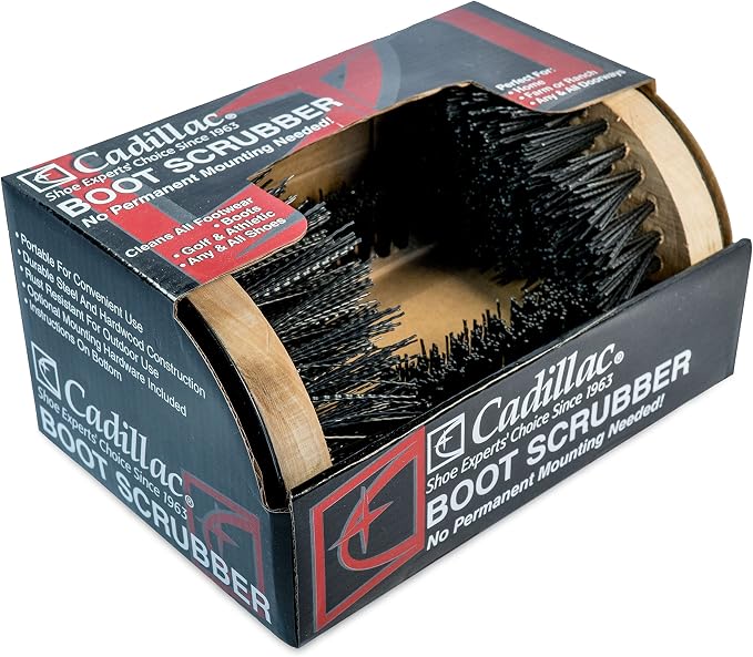 Cadillac Boot Scrubber Cleaner Shoe Brush - Image 2