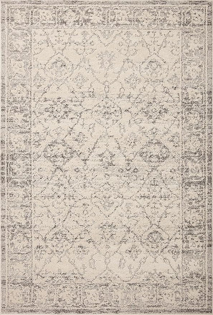 Loloi Magnolia Home by Joanna Gaines Gigi Collection GIG-02 Ivory/Stone 7'-10" x 10' Area Rug