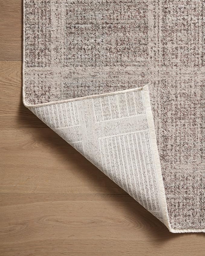 Loloi Angela Rose Ember Collection EMB-10 Fog/Dove 2'-7" x 10'-0" Runner Rug