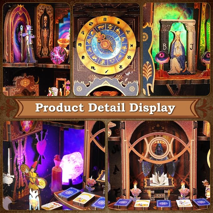 Book Nook Kit - DIY Miniature Dollhouse - Image 3