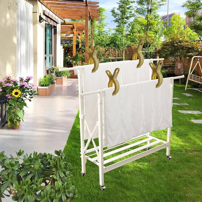 Plastic Clothes Pins Spring Clips Heavy Duty Laundry Clothespins Beach Towel - Image 3