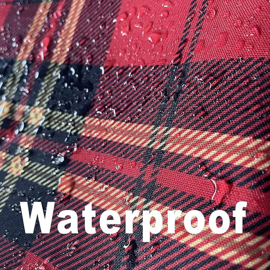 Gingham Xmas Tartan Tablecloth Fabric - Image 2