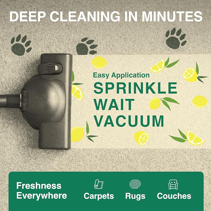 Good Natured Brand | Carpet Deodorizer & Freshener Powder | 31 oz Pet Odor - Image 5