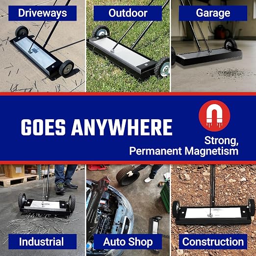 Master Magnetics Heavy Duty Magnetic Sweeper - Image 5
