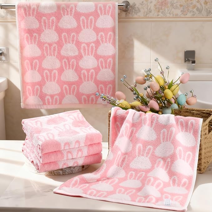 Frienda 4 Pcs Easter Hand Towels - Image 5