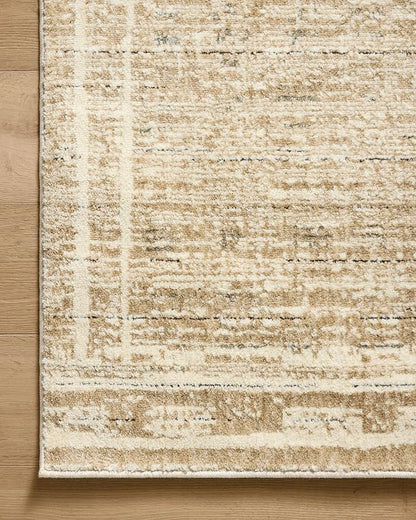 Loloi Jeremiah Brent Bleecker Collection BLE-07 Khaki/Natural 6'-7" x 9'-3" Area Rug