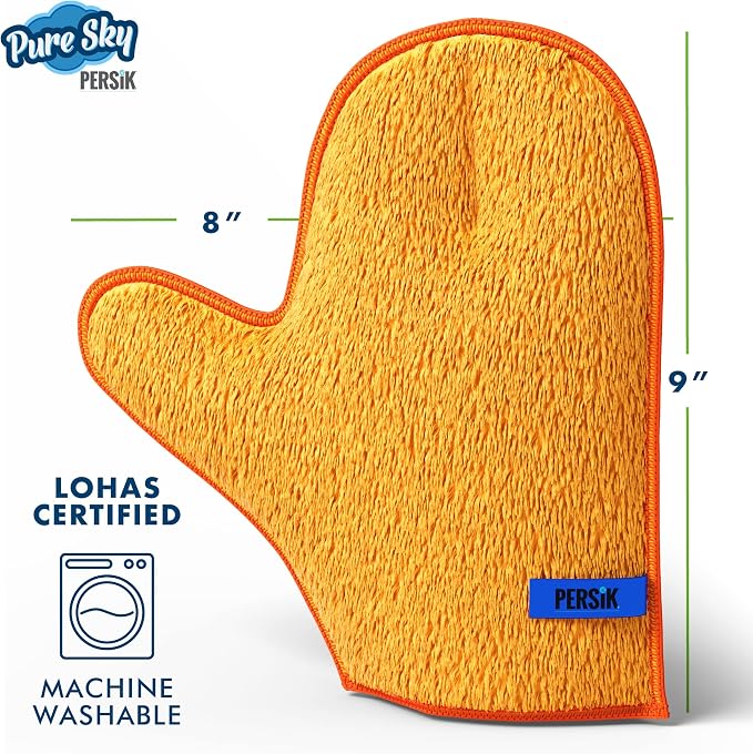 persik Pure-Sky Microfiber Glove Dusting Mitt - Image 2