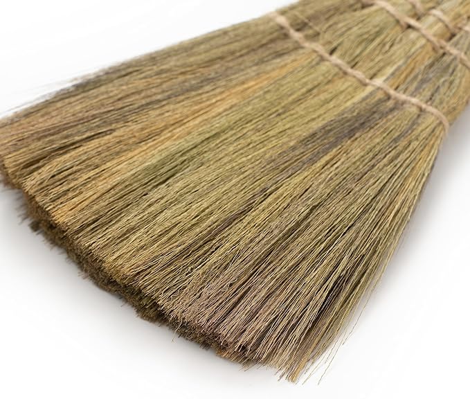 Vietnamese Straw Soft Black Broom - Image 4