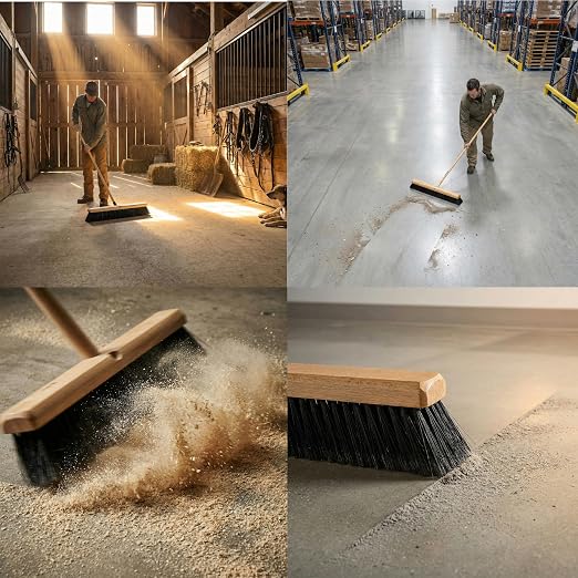 SPARTA Flo-Pac Horsehair Floor Sweep, Floor Brush - Image 4