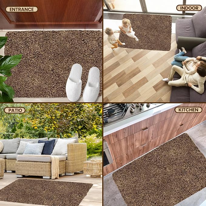 Premium Microfiber Indoor Door Mat – 24"x36" Washable Entry Mat, Waterproof - Image 7
