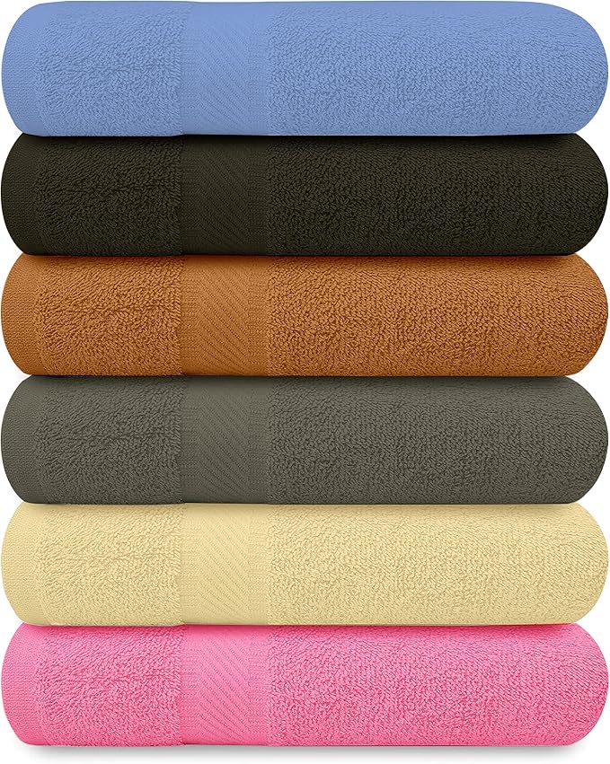 100% Cotton Bath Towels-27x54inch - Image 2