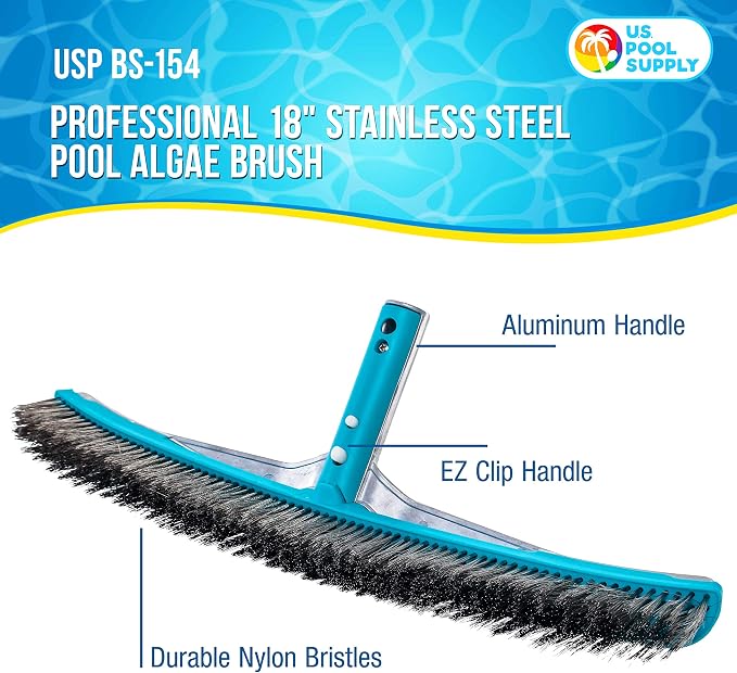 U.S. Pool Supply Pool Brush Head - Image 2