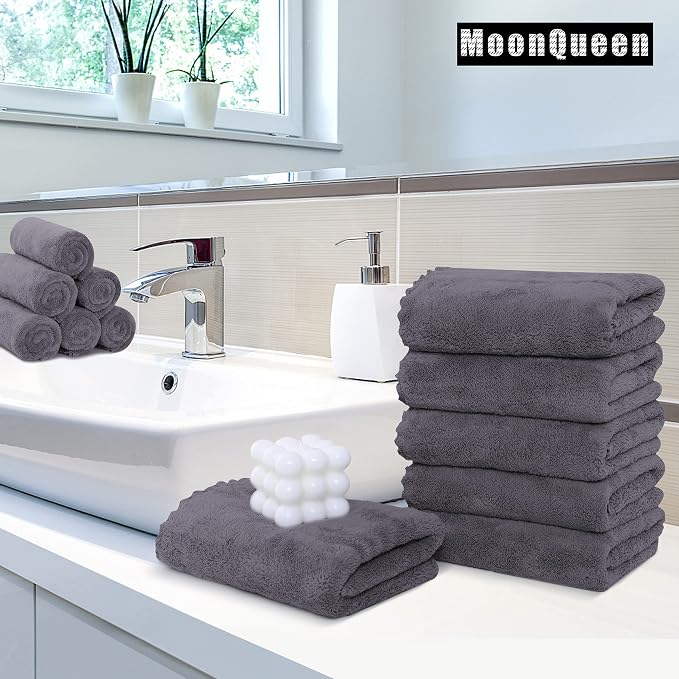 MOONQUEEN 18 Pack Premium Hand Towels - Image 2