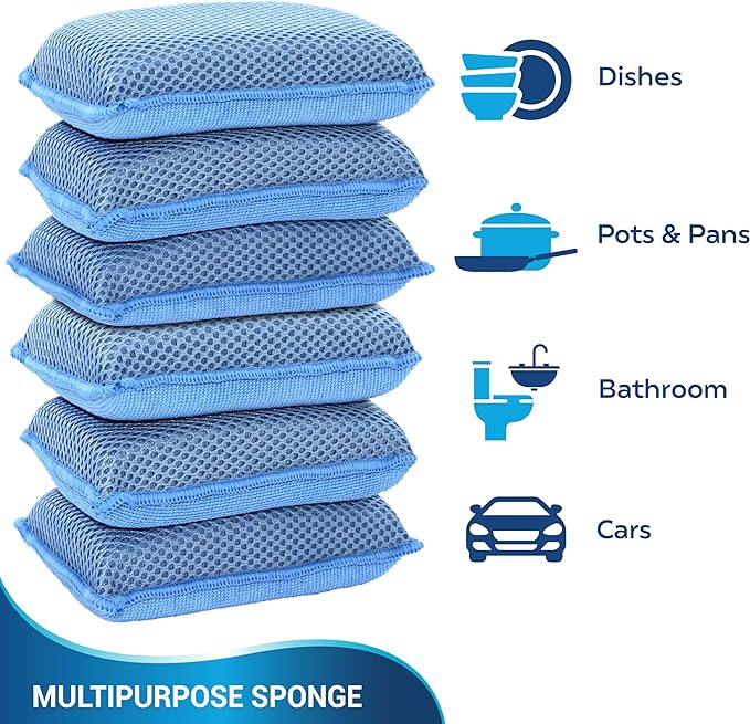 Miracle Microfiber Kitchen Sponge by Scrub-It - Image 3