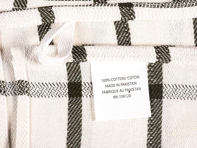 KAF Home Assorted Flat Kitchen Towels | 100% Cotton - Image 6