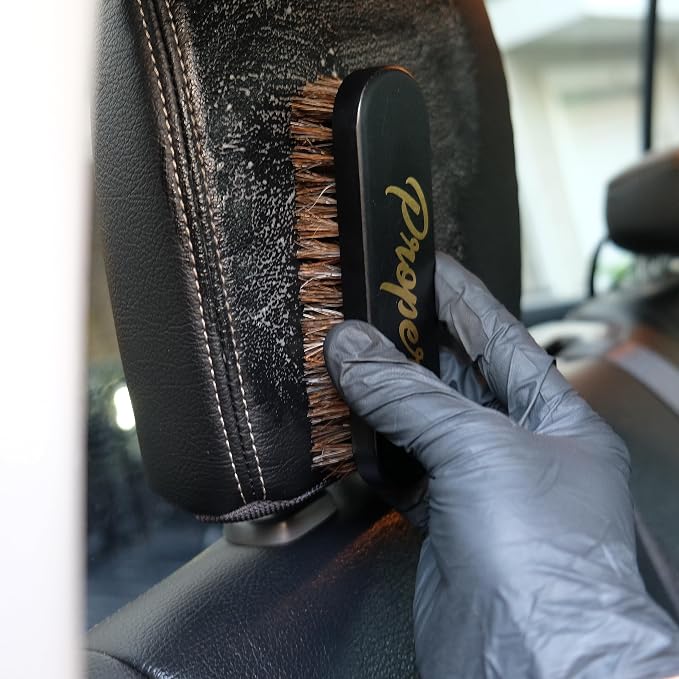 Premium Horse Hair Leather Brushes Set - Image 2