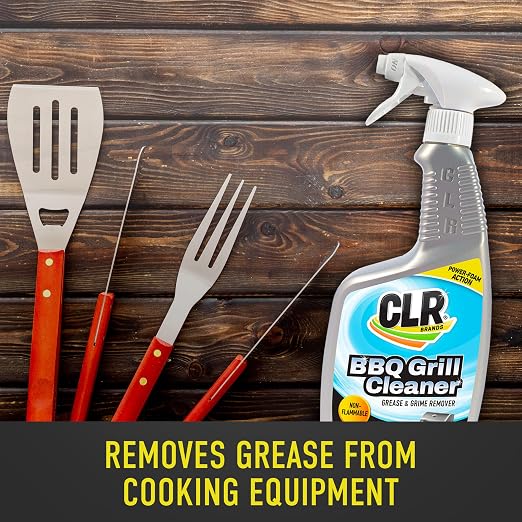CLR Brands Grill Cleaner and Degreaser Spray, 26 oz. Bottle, BBQ Cleaner - Image 6