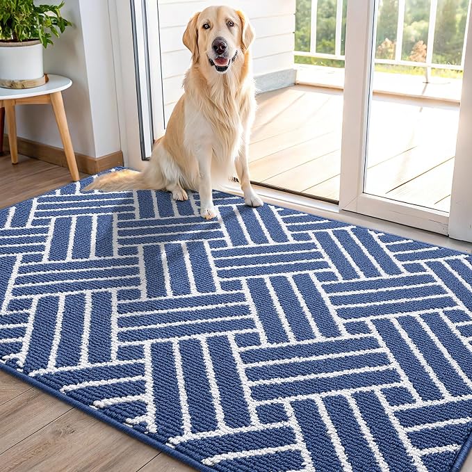 OLANLY Indoor Door Mat, 40x32 Inch, Dirt Resistant and Absorbent, Non-Slip by OLANLY