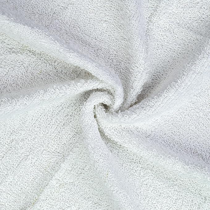 DecorRack 20 Pack 100% Cotton Wash Cloth, Luxurious Soft, 12 x 12 inch Ultra - Image 7