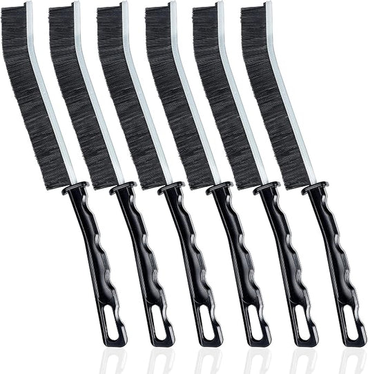 6 Pcs Crevice Cleaning Brush for Household Use, Hard Bristle Gap Cleaning Brush by Unknown