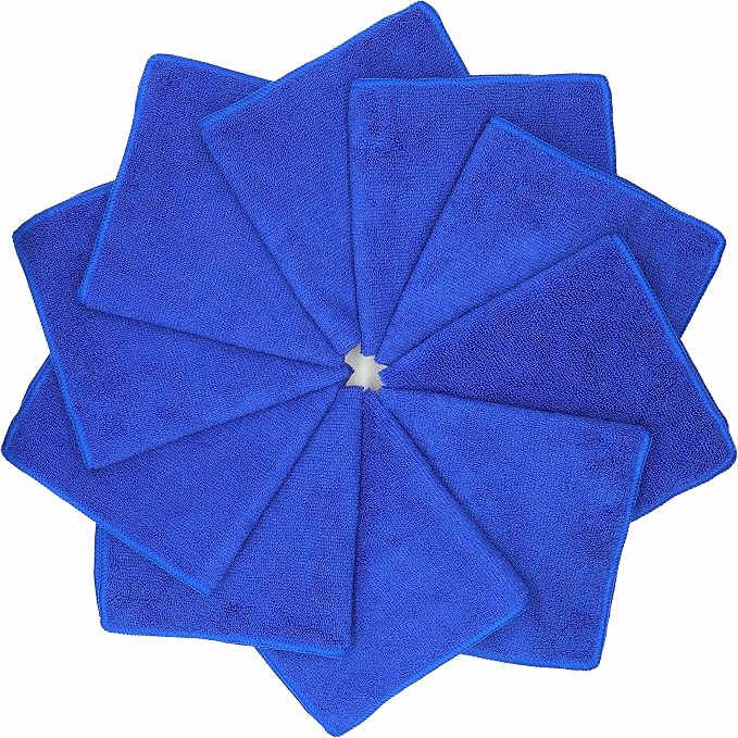 Microfiber Dish Cloths Fast Drying Kitchen Cleaning Cloth Dish Rags Dust Cloths - Image 2