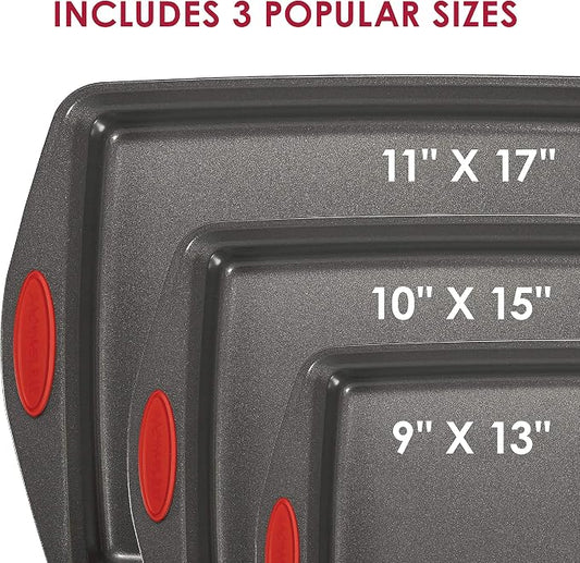 Rachael Ray Bakeware Nonstick Cookie Pan Set - Image 2