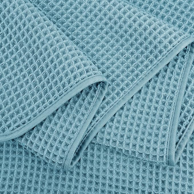 POLYTE Microfiber Oversize Quick Dry Lint Free Bath Towel, 60 x 30 in, 4 Pack - Image 4