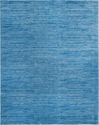 SAFAVIEH Area Rug 8x10 - Vision Collection - Large - Blue, Modern Ombre Design, Non-Shedding & Easy to Clean, Ideal for Living Room, Bedroom, Dining Space (VSN606M)